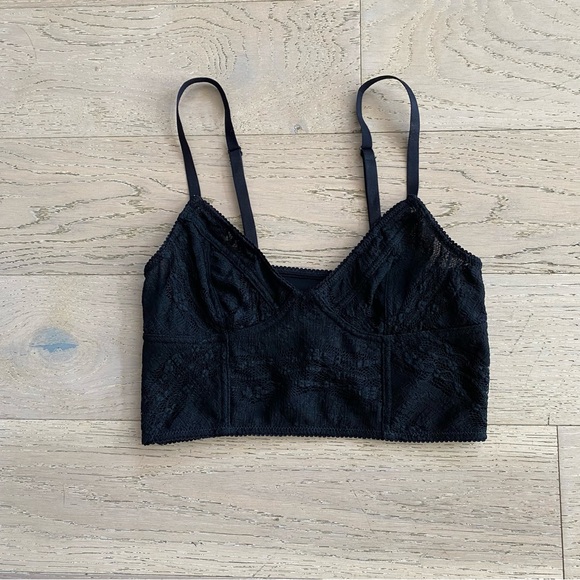 Free People Tops - Free People Black Bralette